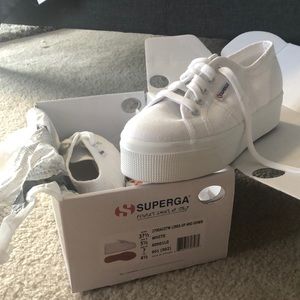 All White Superga